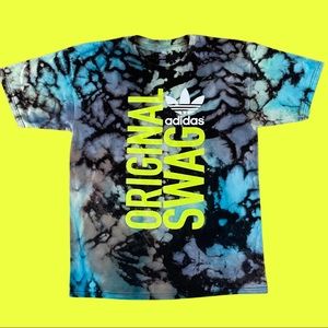 Adidas Original Reverse Tie Dye Tee